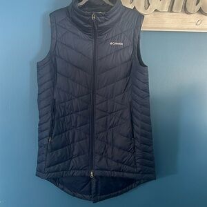Columbia Heavenly II Vest with Omni-heat. New without tags XXL Navy